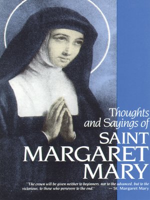 cover image of Thoughts and Sayings of St. Margaret Mary